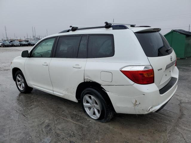 JTEDS41A482027322 - 2008 TOYOTA HIGHLANDER WHITE photo 2