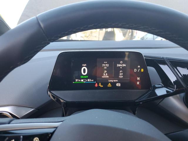 WVGTMPE26NP048486 - 2022 VOLKSWAGEN ID.4 PRO S შავი ფოტო 9