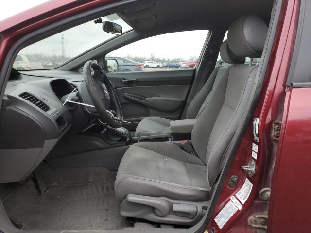 2HGFA16488H022506 - 2008 HONDA CIVIC DX-G RED photo 7