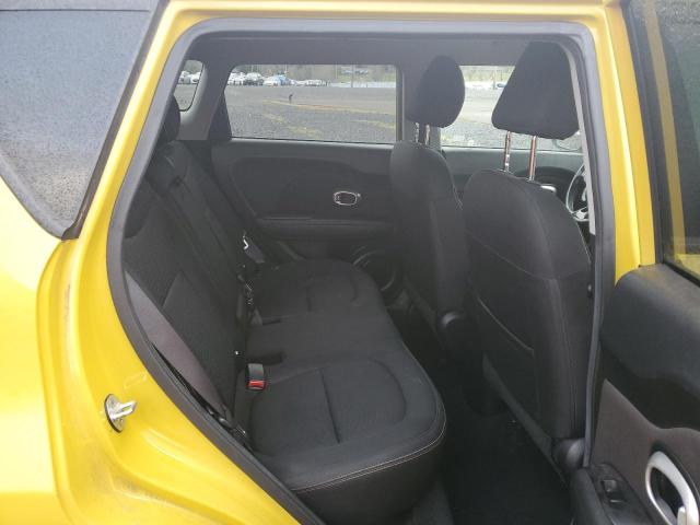 KNDJP3A51G7306847 - 2016 KIA SOUL + YELLOW photo 10