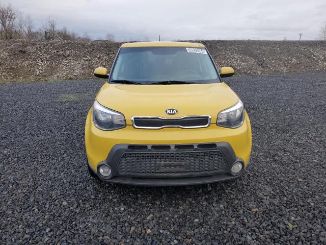 KNDJP3A51G7306847 - 2016 KIA SOUL + YELLOW photo 5