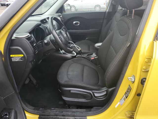 KNDJP3A51G7306847 - 2016 KIA SOUL + YELLOW photo 7