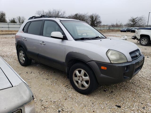 KM8JN12D05U165490 - 2005 HYUNDAI TUCSON GLS SILVER photo 4