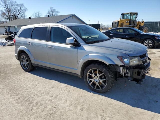 3C4PDDEG3KT751843 - 2019 DODGE JOURNEY GT SILVER photo 4