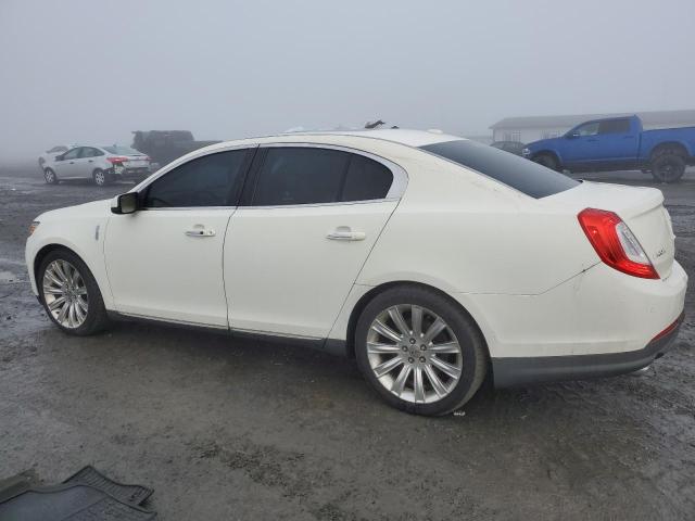 1LNHL9EK8DG610553 - 2013 LINCOLN MKS WHITE photo 2