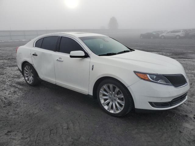 1LNHL9EK8DG610553 - 2013 LINCOLN MKS WHITE photo 4