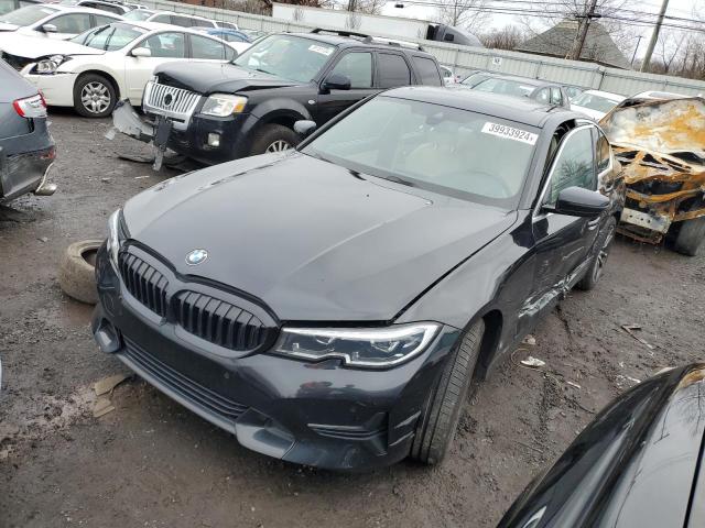 3MW5R7J02M8B74440 - 2021 BMW 330XI BLACK photo 1