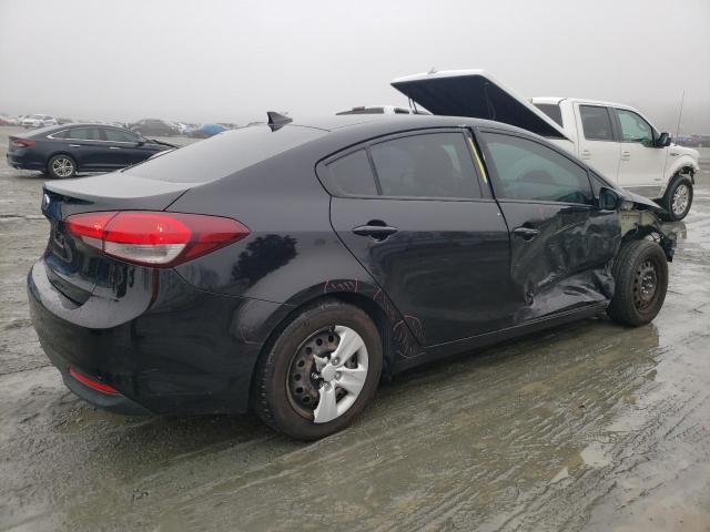 3KPFK4A70JE234297 - 2018 KIA FORTE LX BLACK photo 3