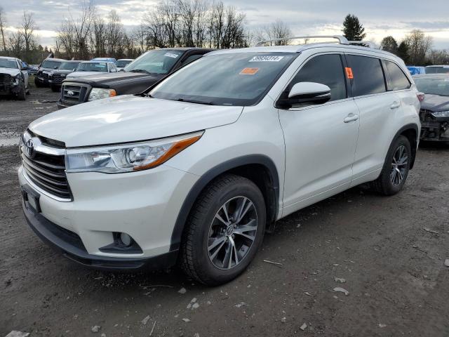 2016 TOYOTA HIGHLANDER XLE, 