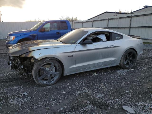 1FA6P8CF9F5435461 - 2015 FORD MUSTANG GT SILVER photo 1