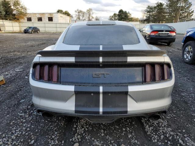 1FA6P8CF9F5435461 - 2015 FORD MUSTANG GT SILVER photo 6