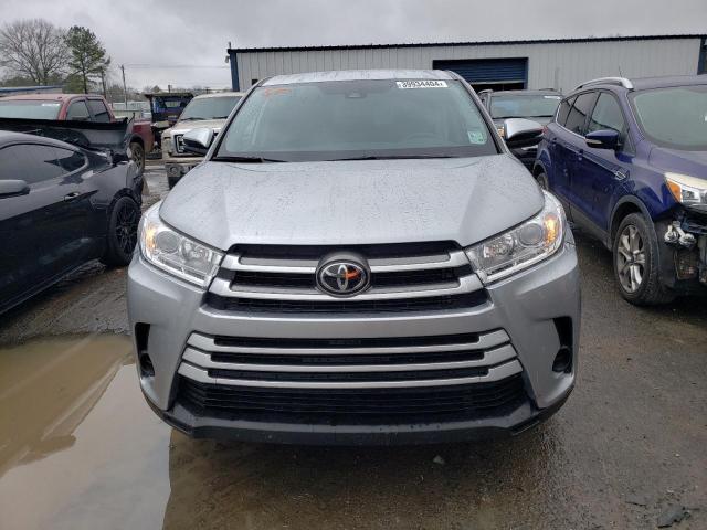 5TDZZRFHXKS362237 - 2019 TOYOTA HIGHLANDER LE SILVER photo 5