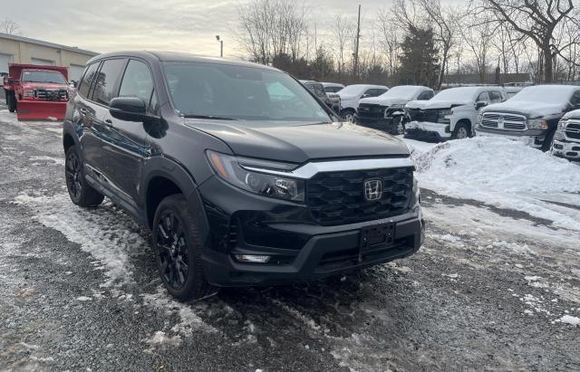 5FNYF8H52NB028925 - 2022 HONDA PASSPORT EXL შავი ფოტო 1