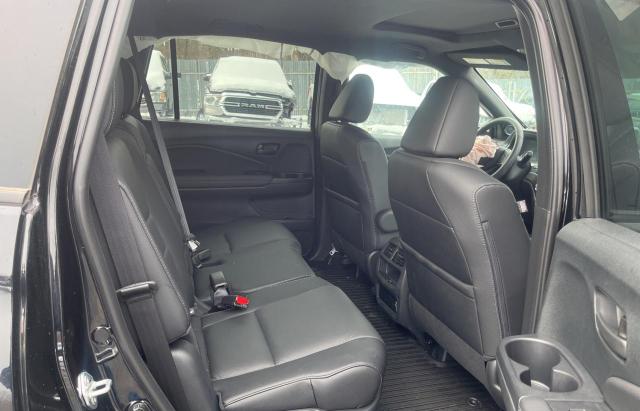 5FNYF8H52NB028925 - 2022 HONDA PASSPORT EXL შავი ფოტო 6