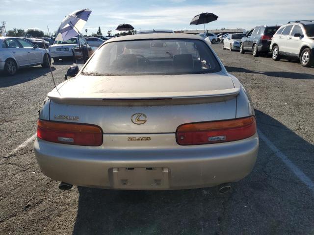 JT8UZ30C1P0028692 - 1993 LEXUS SC 400 GOLD photo 6