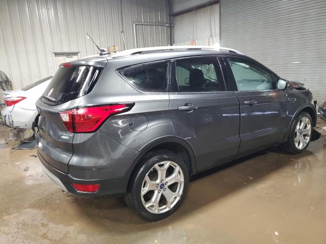 1FMCU9J97KUA30803 - 2019 FORD ESCAPE TITANIUM GRAY photo 3