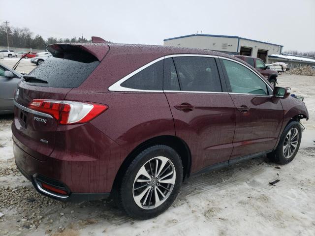 5J8TB4H75HL017789 - 2017 ACURA RDX ADVANCE MAROON photo 3