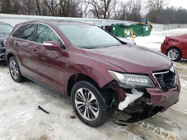 5J8TB4H75HL017789 - 2017 ACURA RDX ADVANCE MAROON photo 4