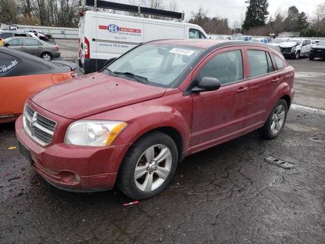 1B3CB3HA4AD639001 - 2010 DODGE CALIBER MAINSTREET RED photo 1