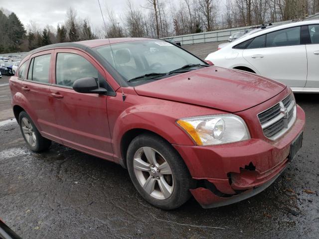 1B3CB3HA4AD639001 - 2010 DODGE CALIBER MAINSTREET RED photo 4