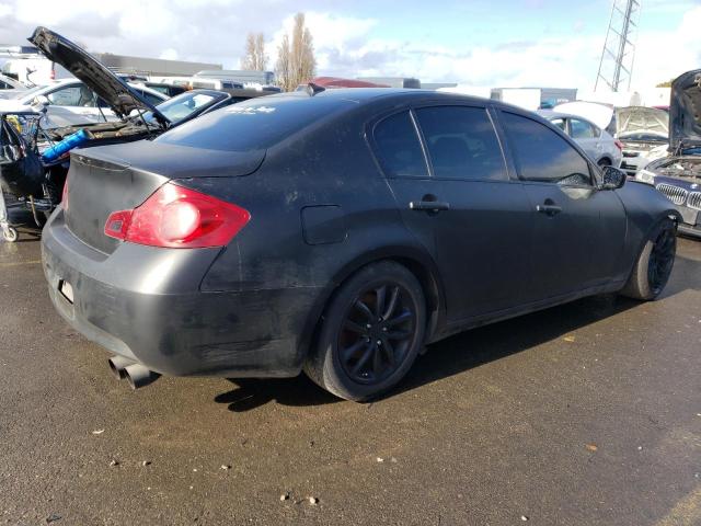 JNKCV61E49M300821 - 2009 INFINITI G37 BASE BLACK photo 3