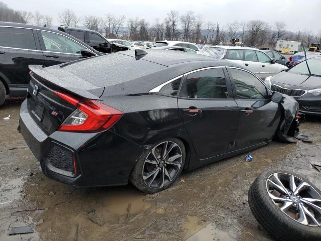 2HGFC1E52JH708549 - 2018 HONDA CIVIC SI BLACK photo 3