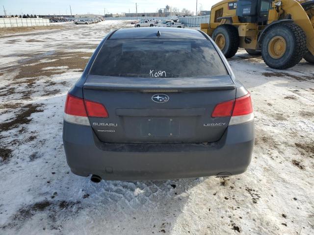 4S3BMCC63E3023275 - 2014 SUBARU LEGACY 2.5I PREMIUM GRAY photo 6