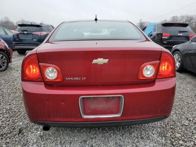 1G1ZD5EB0AF139863 - 2010 CHEVROLET MALIBU 2LT RED photo 6