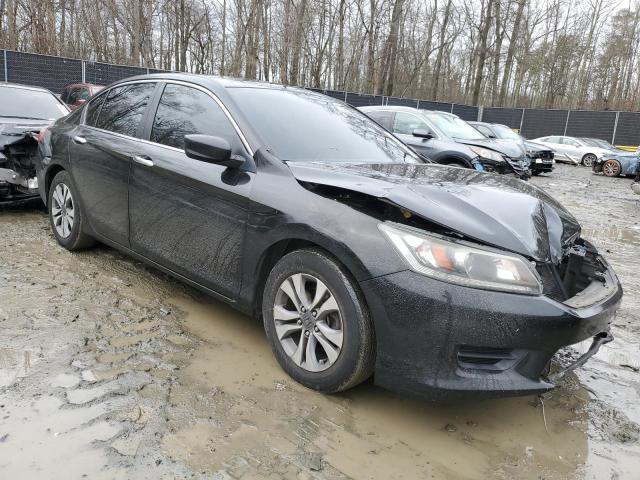 1HGCR2F38EA256728 - 2014 HONDA ACCORD LX BLACK photo 4