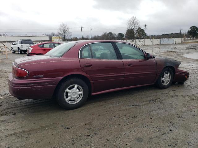 1G4HP54K114192770 - 2001 BUICK LESABRE CUSTOM BURGUNDY photo 3