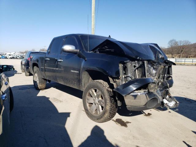 3GTP2VE73DG373708 - 2013 GMC SIERRA K1500 SLE BLACK photo 4