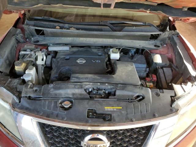 5N1AR2MM9DC632921 - 2013 NISSAN PATHFINDER S MAROON photo 12
