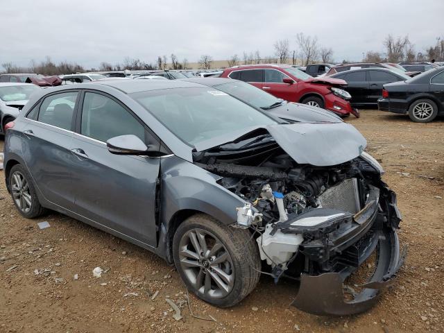 KMHD35LH2GU326422 - 2016 HYUNDAI ELANTRA GT GRAY photo 4