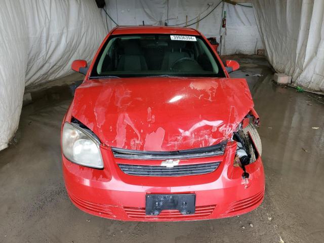 1G1AL18F387285153 - 2008 CHEVROLET COBALT LT RED photo 5