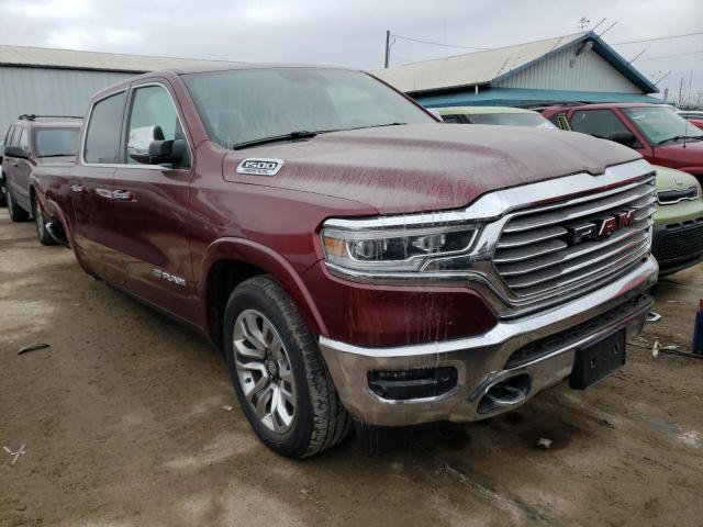 1C6SRFKT2KN831926 - 2019 RAM 1500 LONGHORN MAROON photo 4