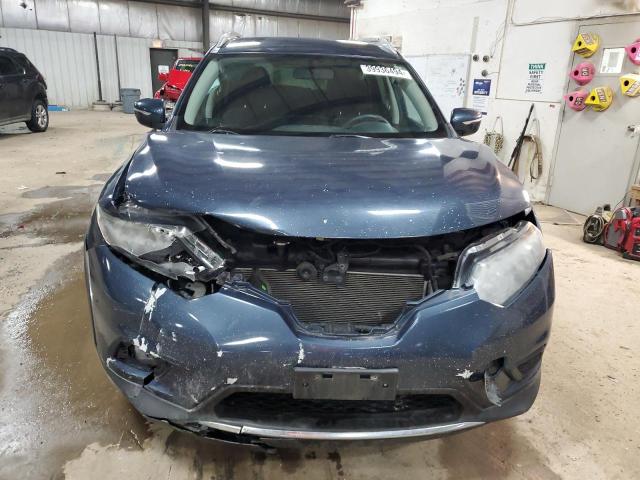 KNMAT2MV6FP529787 - 2015 NISSAN ROGUE S GRAY photo 5