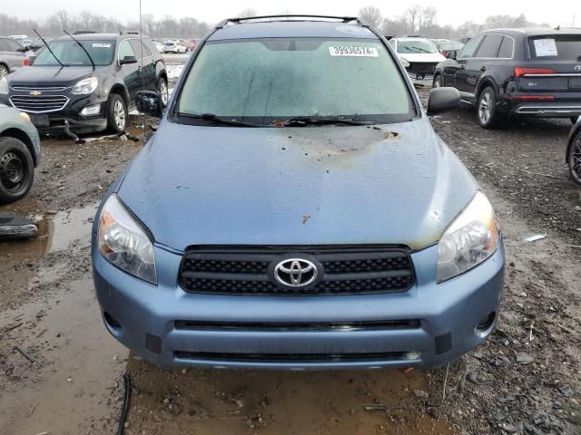 JTMZD33V086079425 - 2008 TOYOTA RAV4 BLUE photo 5