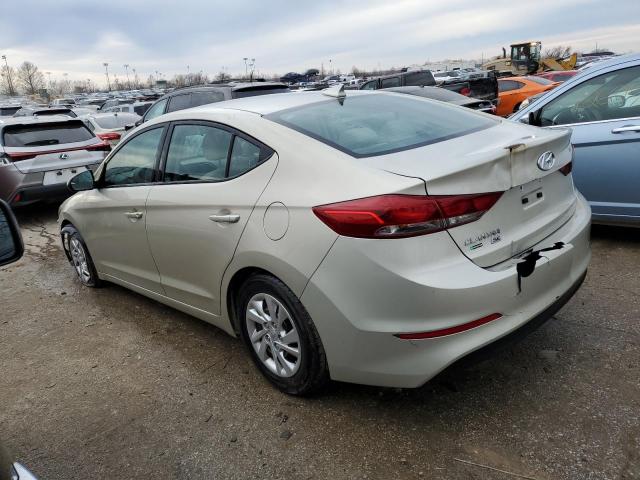 5NPD74LF8HH104173 - 2017 HYUNDAI ELANTRA SE BEIGE photo 2