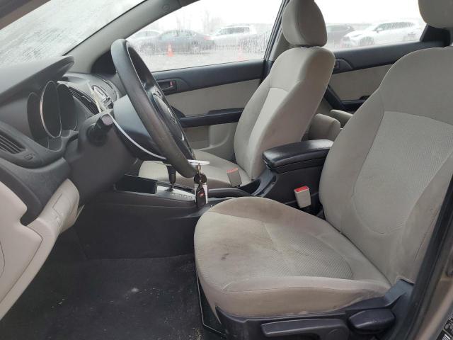 KNAFU4A27A5203782 - 2010 KIA FORTE EX GRAY photo 7