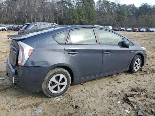 JTDKN3DU4C1514733 - 2012 TOYOTA PRIUS CHARCOAL photo 3