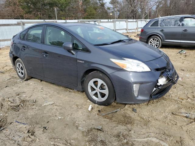 JTDKN3DU4C1514733 - 2012 TOYOTA PRIUS CHARCOAL photo 4