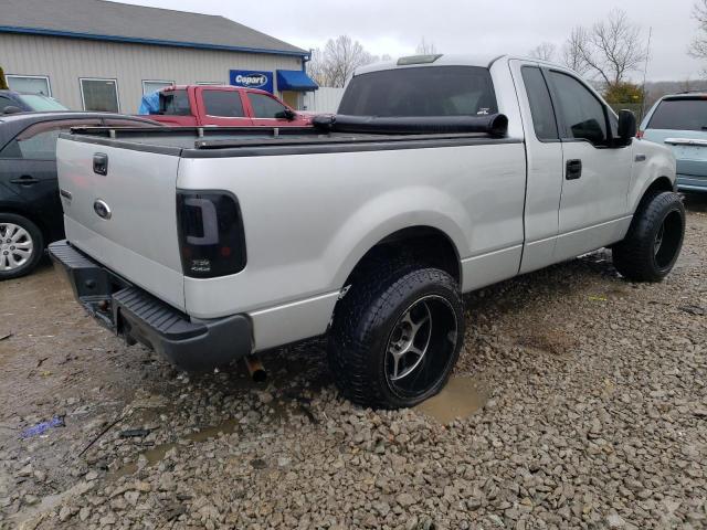 1FTRF12247KD34976 - 2007 FORD F150 SILVER photo 3