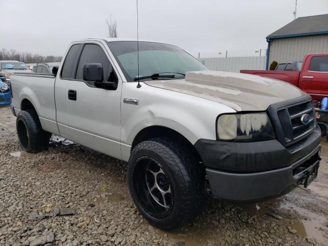 1FTRF12247KD34976 - 2007 FORD F150 SILVER photo 4