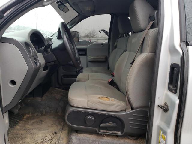 1FTRF12247KD34976 - 2007 FORD F150 SILVER photo 7