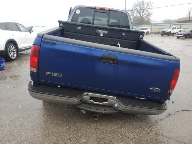 1FTRX18L4WKA86093 - 1998 FORD F150 BLUE photo 6