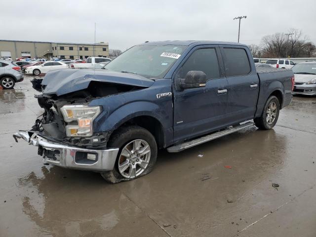 1FTEW1CP8GKF43923 - 2016 FORD F150 SUPERCREW BLUE photo 1