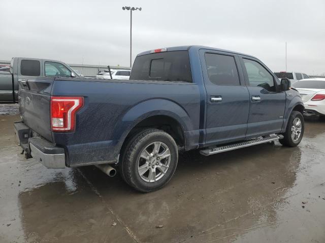 1FTEW1CP8GKF43923 - 2016 FORD F150 SUPERCREW BLUE photo 3