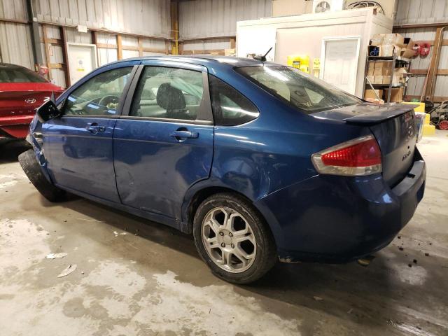 1FAHP35N58W116099 - 2008 FORD FOCUS SES SE BLUE photo 2