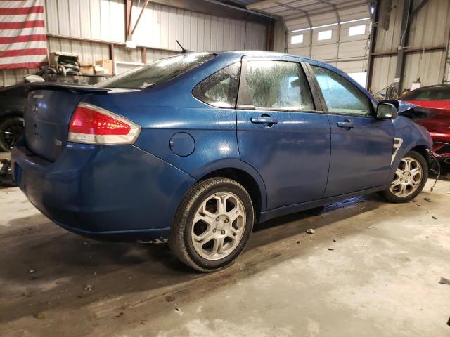 1FAHP35N58W116099 - 2008 FORD FOCUS SES SE BLUE photo 3