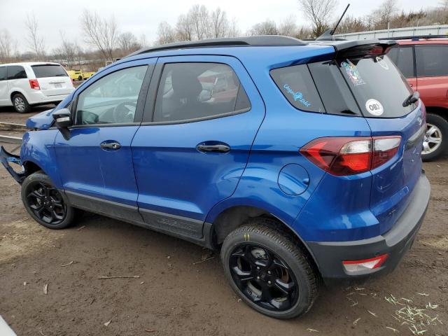 MAJ6S3JL1NC469673 - 2022 FORD ECOSPORT SES BLUE photo 2